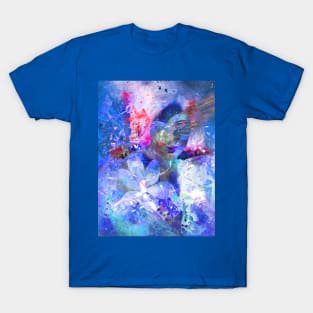 Mysterious Blue Lady T-Shirt